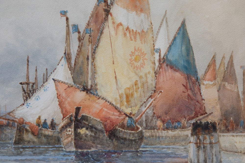 Watercolour of Venice by Frederick James Aldridge (1850-1933) View VI