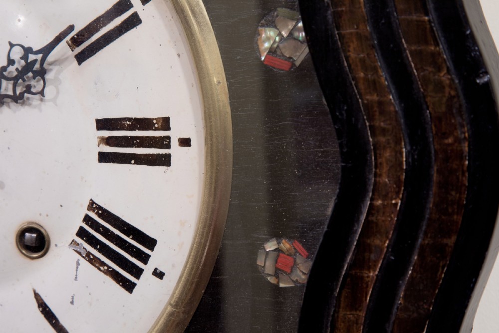 19thc French Wall Clock View VI