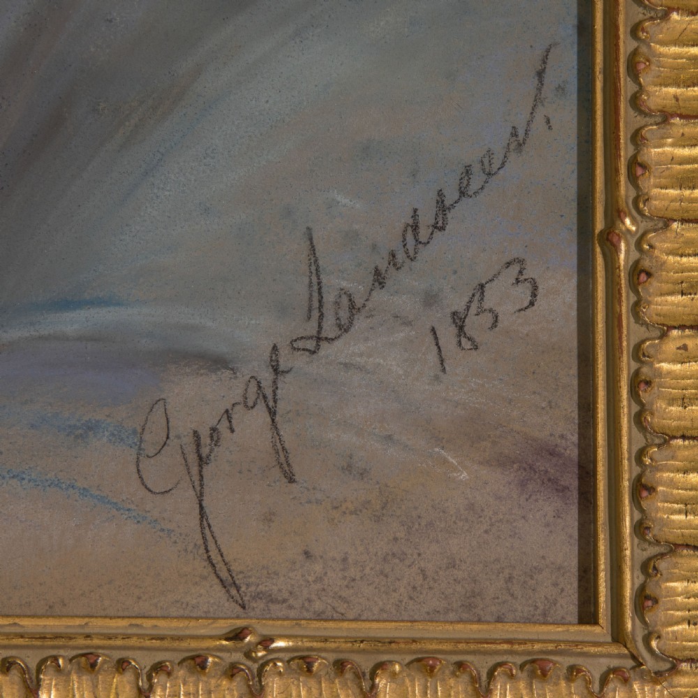 Pastel Portrait by George Landseer View V