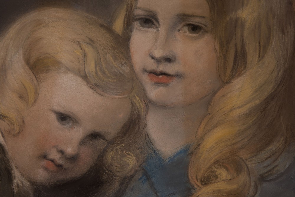 Pastel Portrait by George Landseer View VII