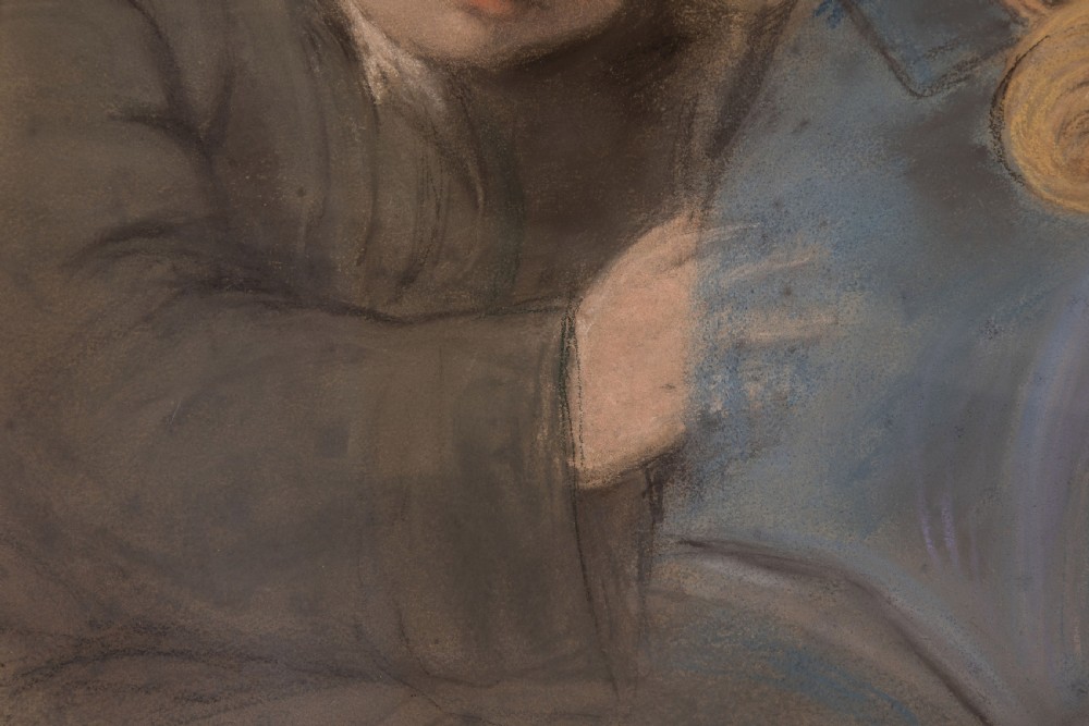 Pastel Portrait by George Landseer View VIII