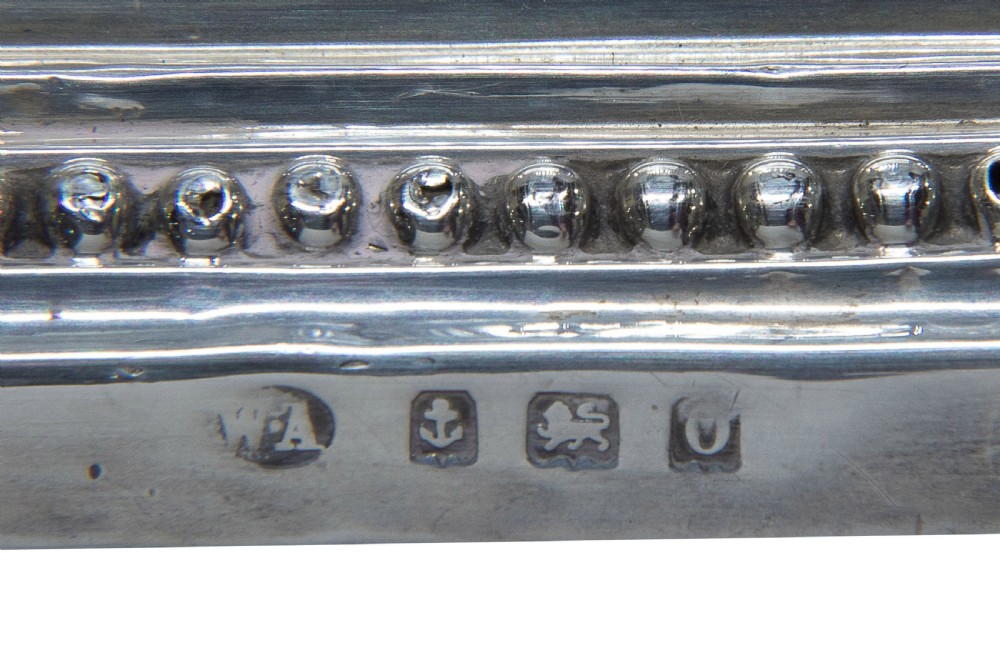 Pair of Silver Corrinthian Column Candle Sticks View VI