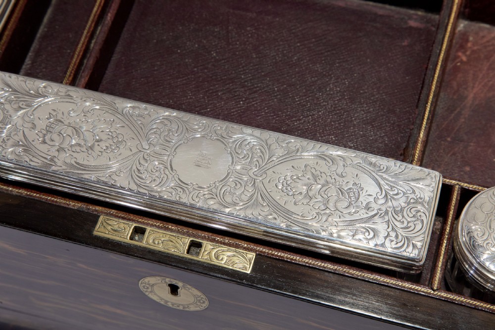 Victorian Coromandel Brass Inlaid Vanity box View VI