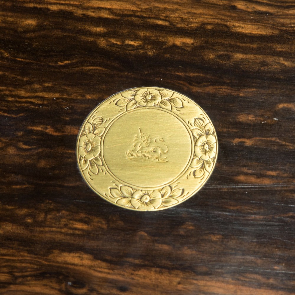 Victorian Coromandel Brass Inlaid Vanity box View IX