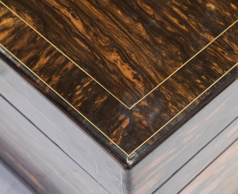 Victorian Coromandel Brass Inlaid Vanity box View X
