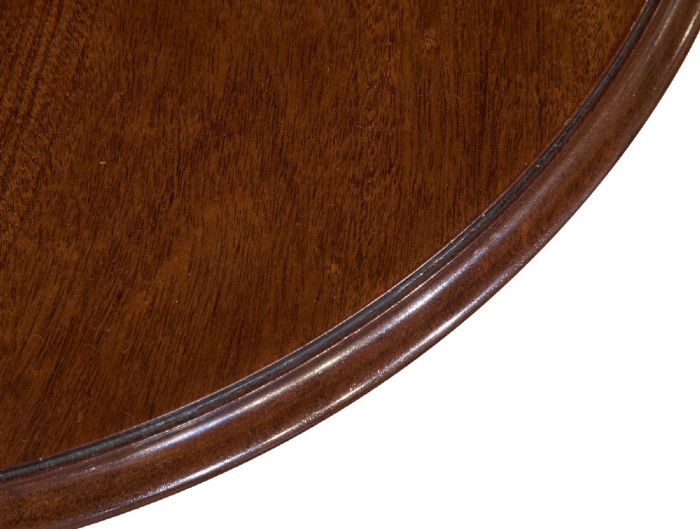 Early Victorian mahogany wine table View III