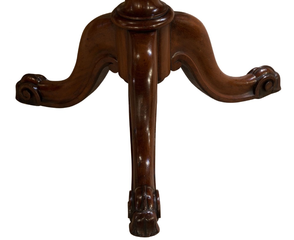 Early Victorian mahogany wine table View IV