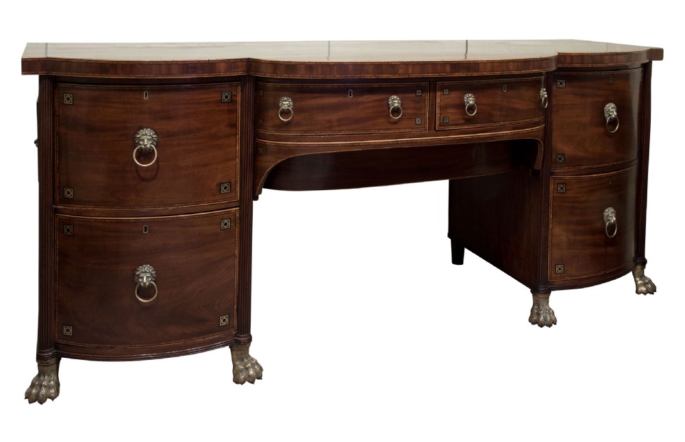 Regency mahogany sideboard c1810