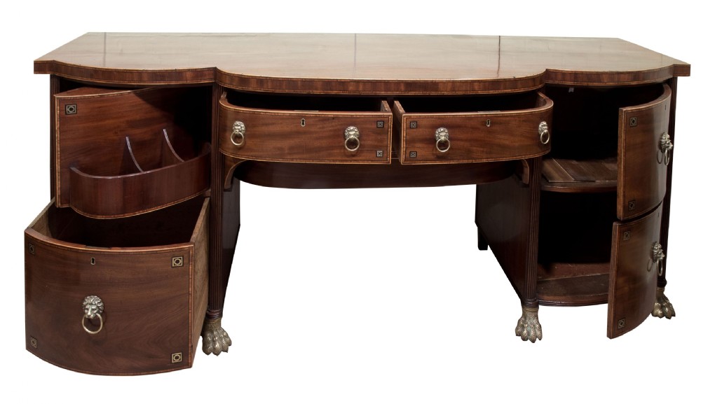 Regency mahogany sideboard c1810 View II