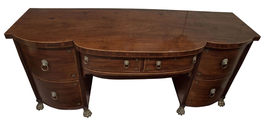 Regency mahogany sideboard c1810 View III
