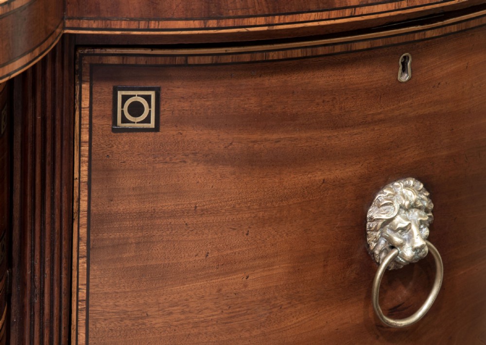 Regency mahogany sideboard c1810 View V