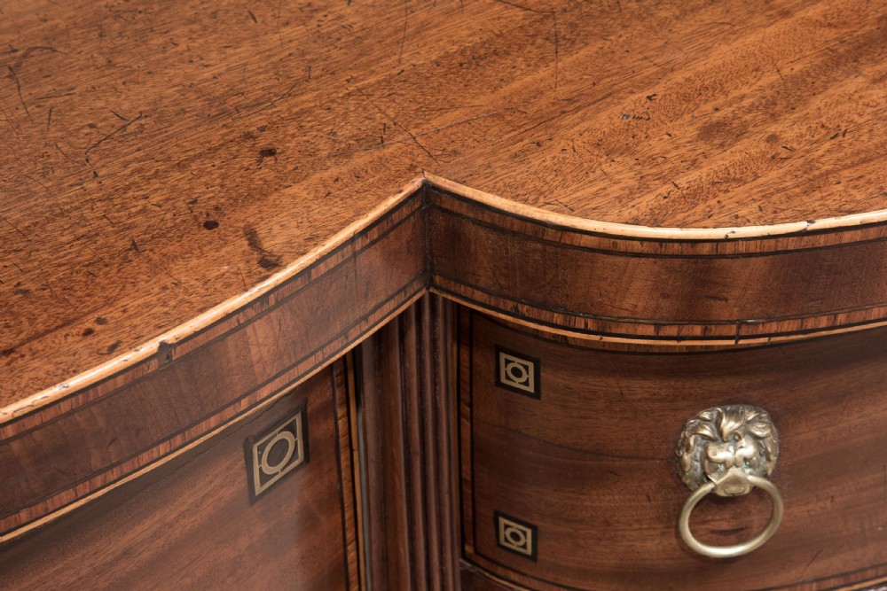 Regency mahogany sideboard c1810 View VII