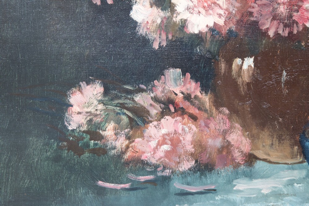 Early 20thC still life by Henri Joseph Pauwels View VI