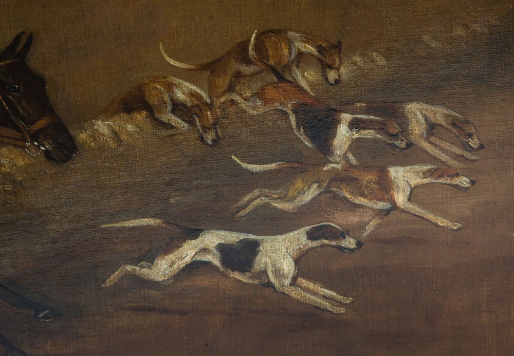 Country gentleman oil on canvas by Cuthbert Bradley View VII