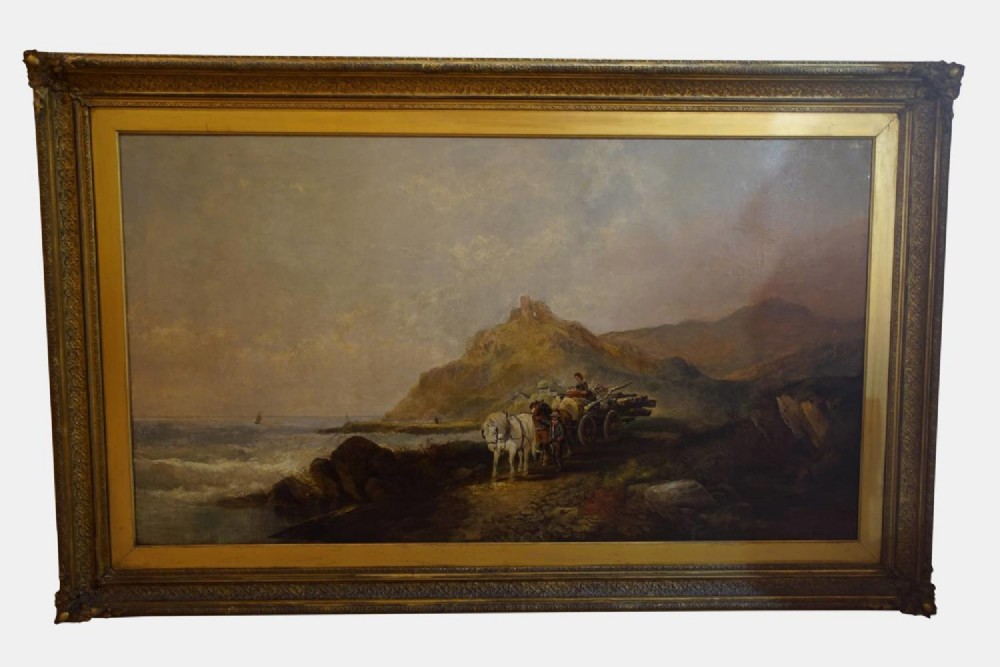 Dunstanborough Castle Joseph Horlor 1834-1866