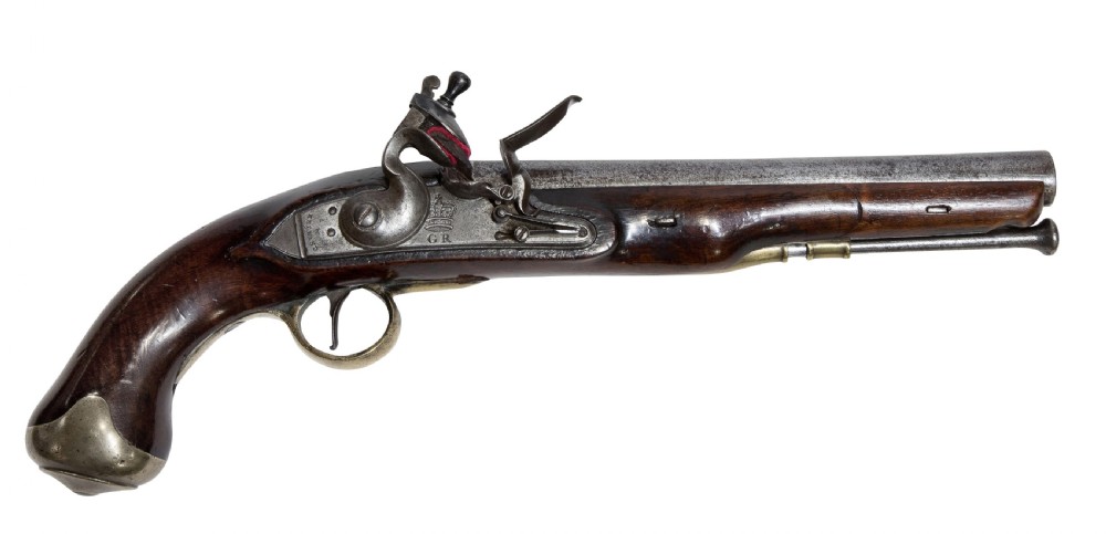 Private purchase flintlock light dragoon pistol by Ketland c1800