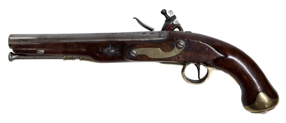 Private purchase flintlock light dragoon pistol by Ketland c1800 View II