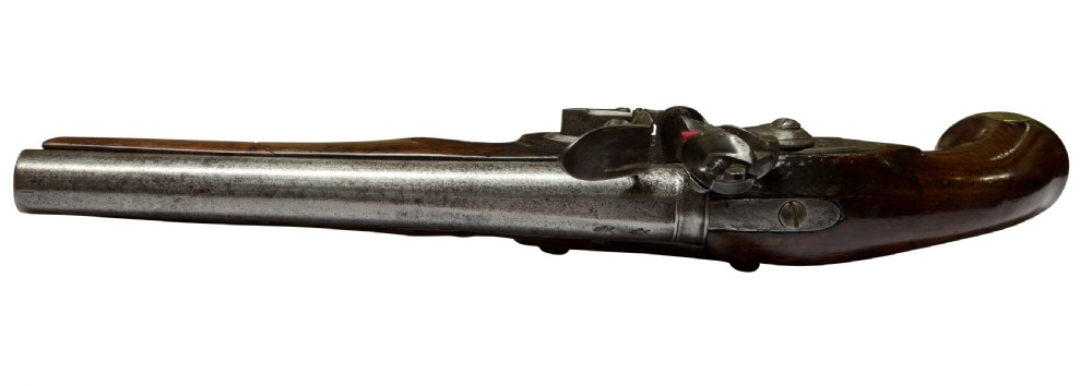 Private purchase flintlock light dragoon pistol by Ketland c1800 View III