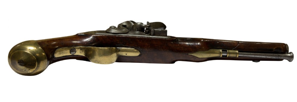 Private purchase flintlock light dragoon pistol by Ketland c1800 View IV
