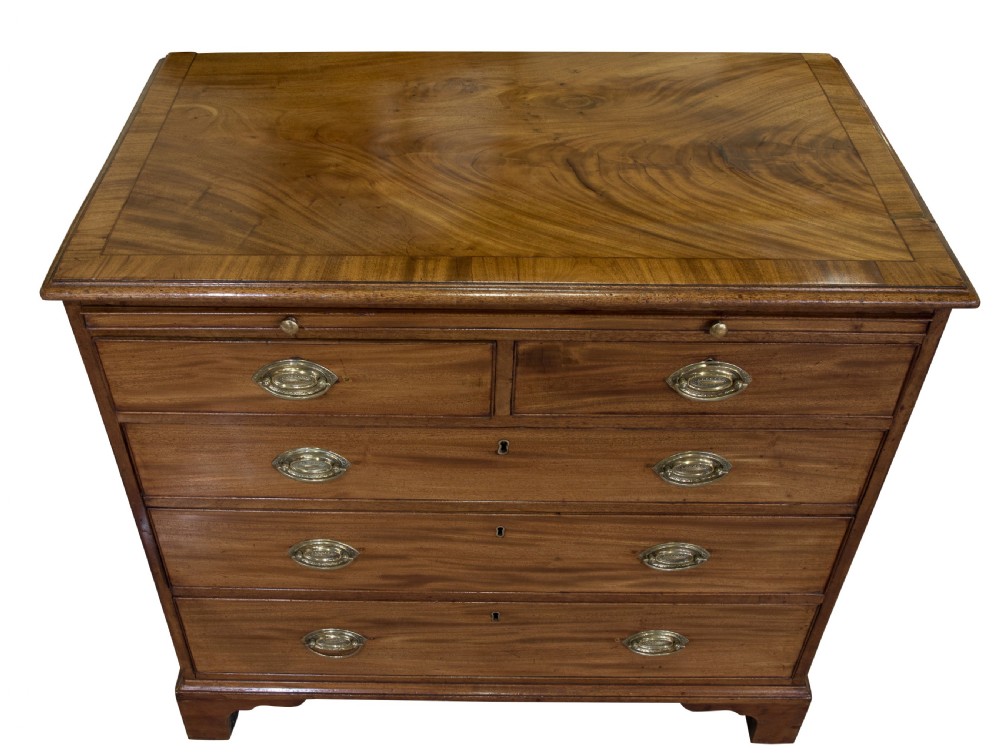 19thC mahogany chest of drawers View IV