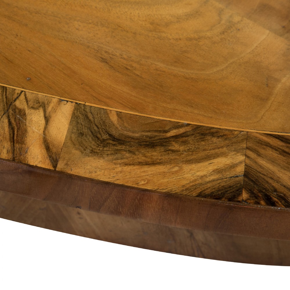Walnut empire style centre table View VII