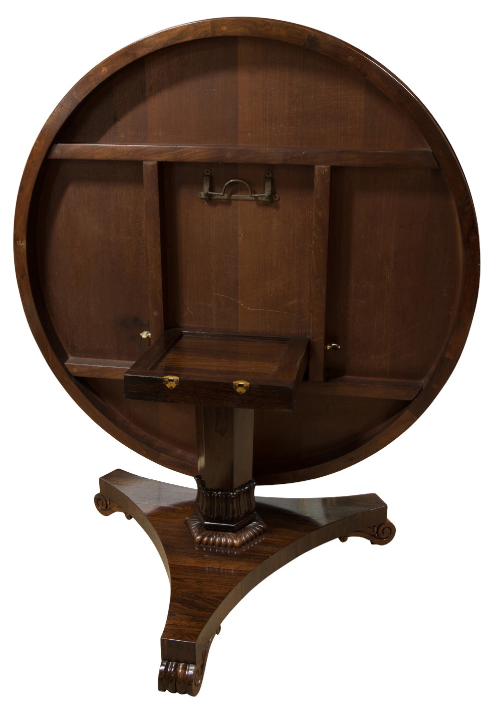 Rosewood round table c1875 View IV