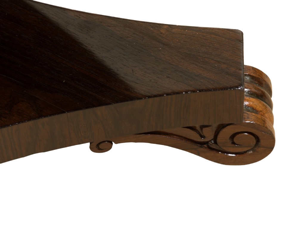 Rosewood round table c1875 View V
