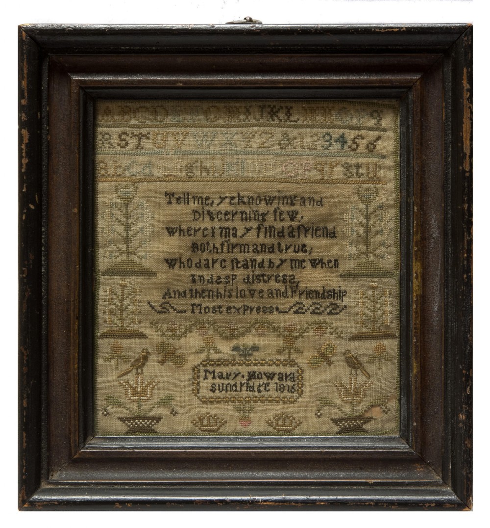 Pair of Friendship Samplers View II