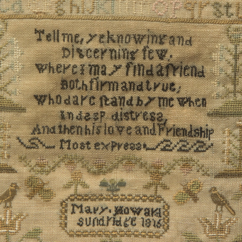 Pair of Friendship Samplers View VI