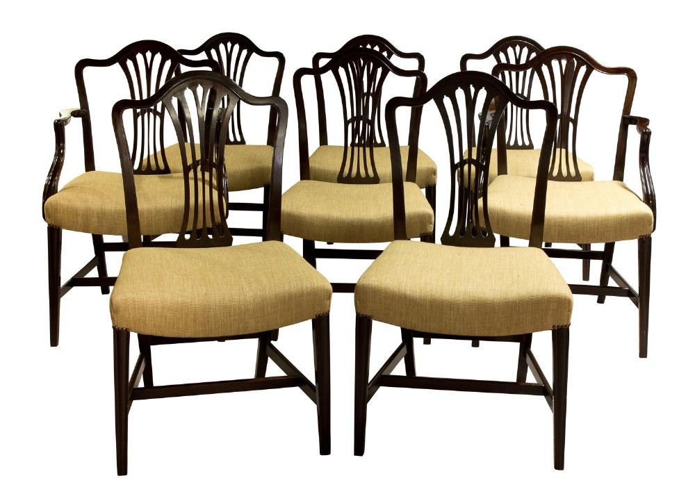 19th Century Mahogany Dining Chairs