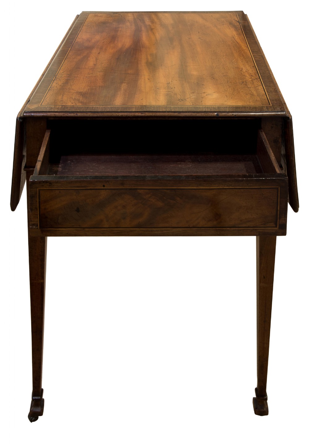 Sheraton period mahogany pembroke table c1780 View III