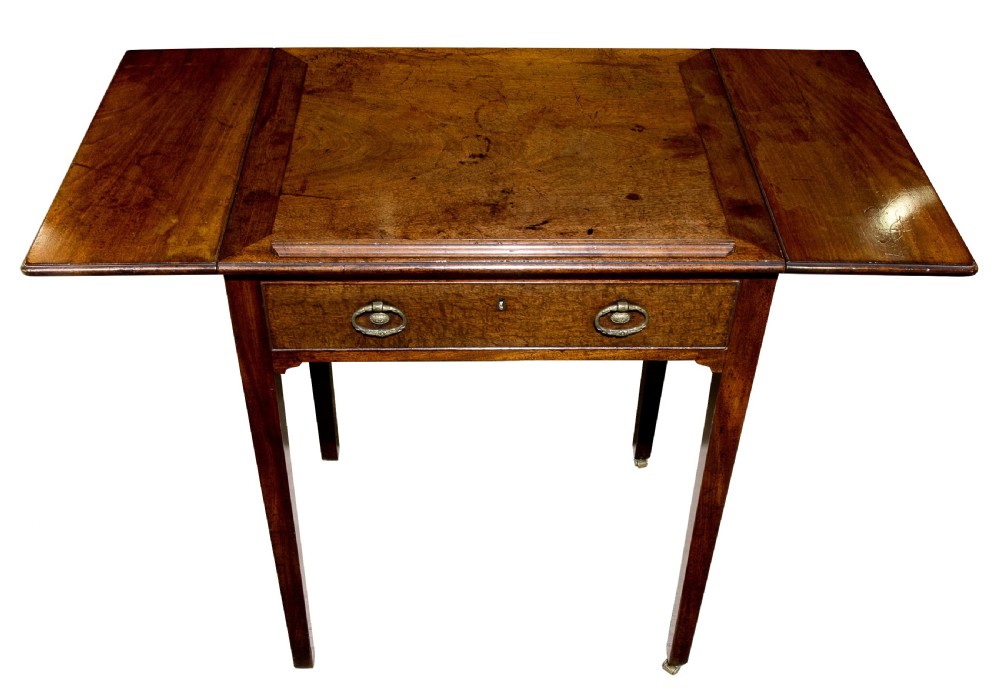 Rare George III mahogany drawing table with top rising on easel c1785 View VI