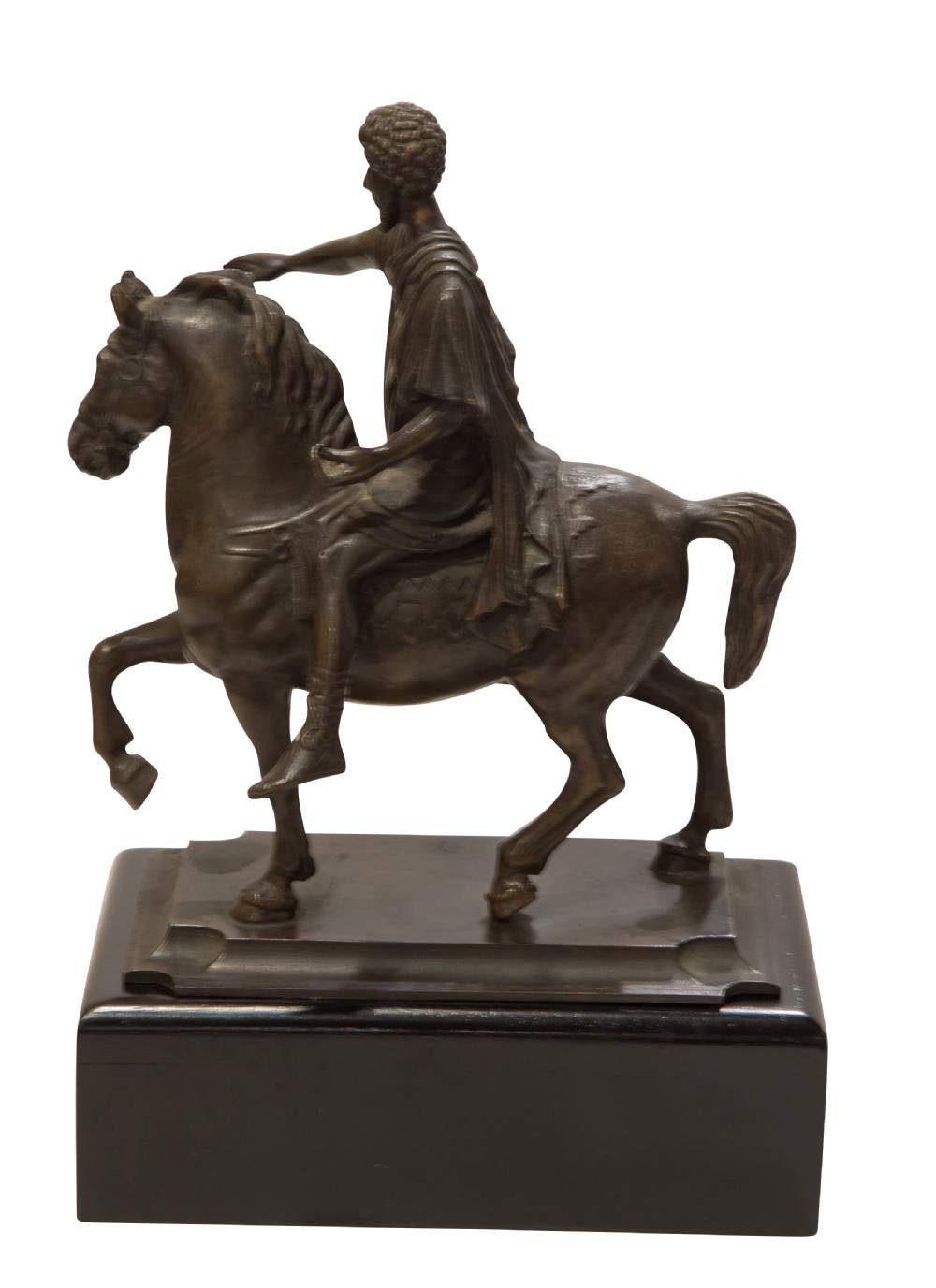 19thC copy of Grand Tour bronze on ebonized mahogany base View II