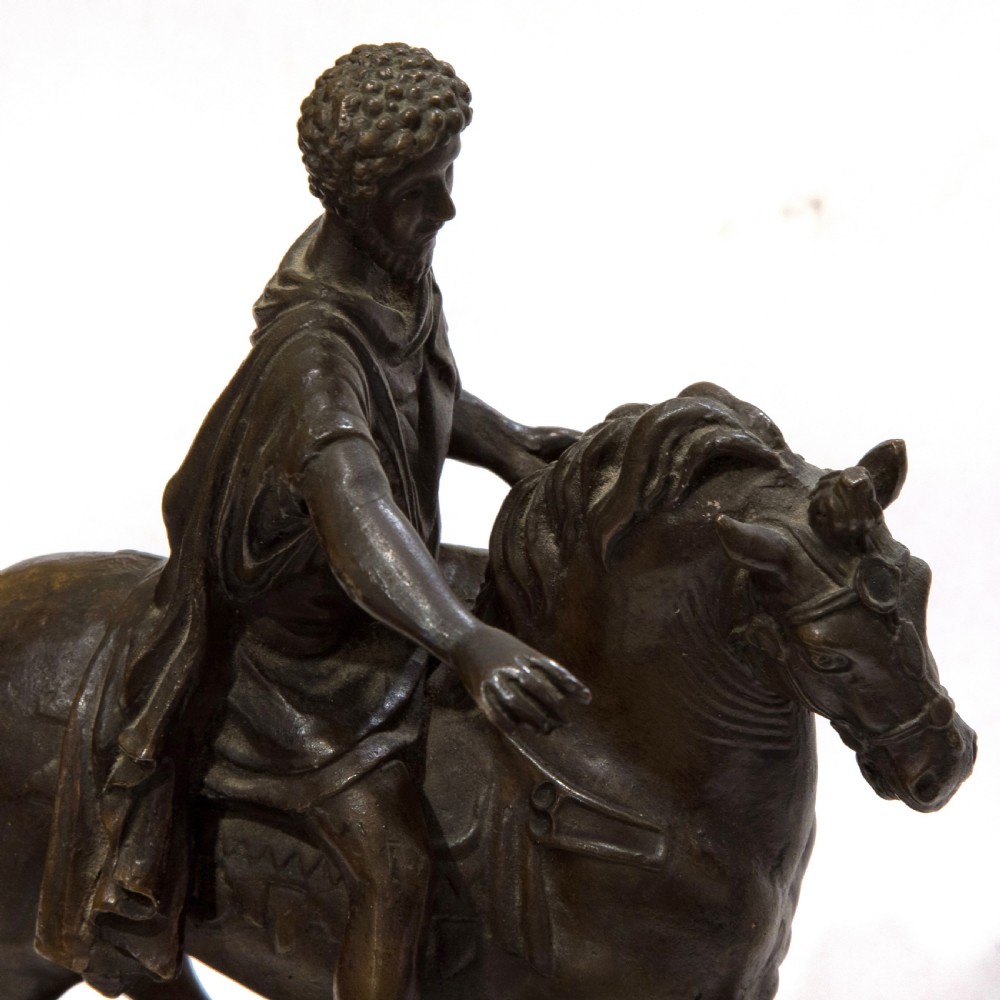19thC copy of Grand Tour bronze on ebonized mahogany base View VI