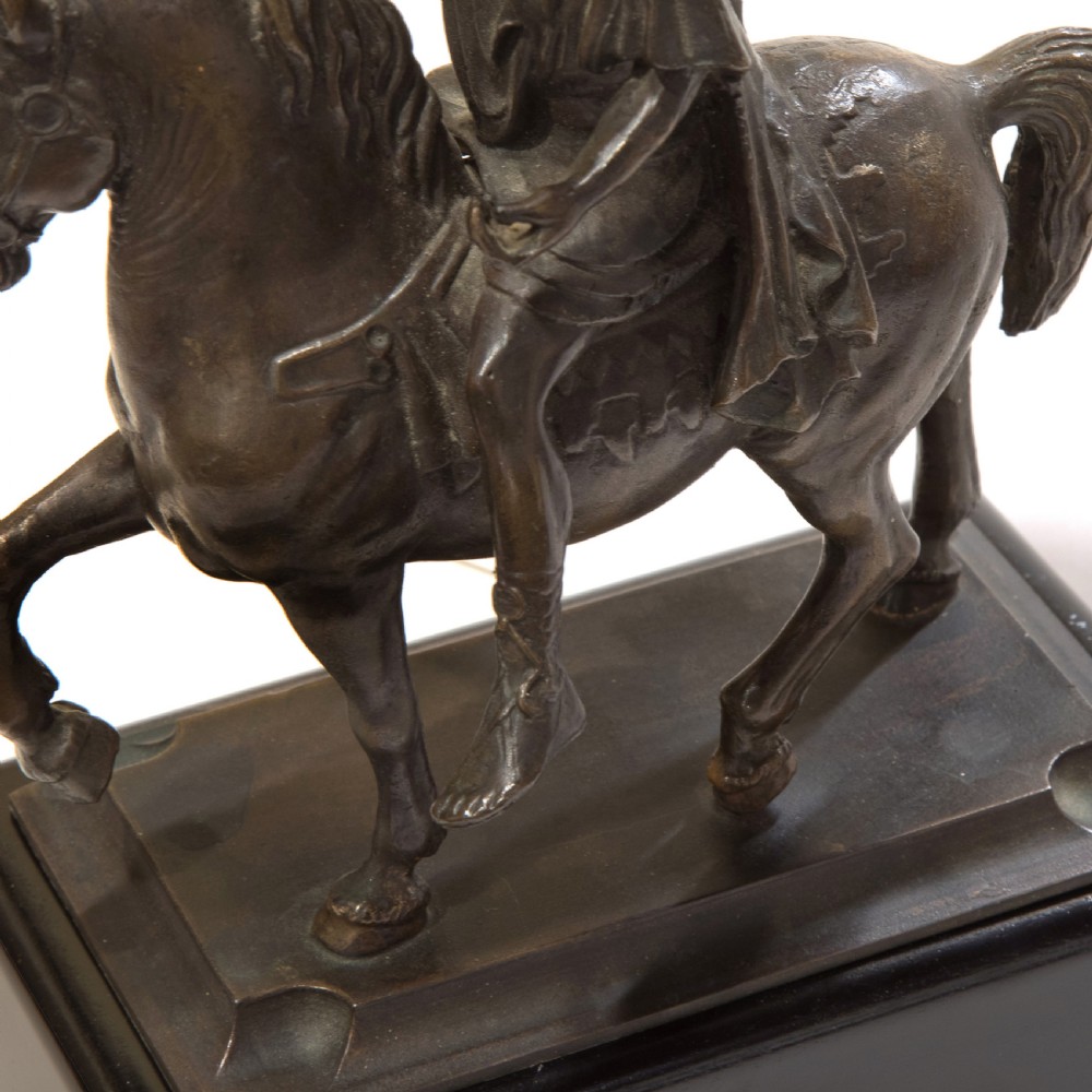 19thC copy of Grand Tour bronze on ebonized mahogany base View VII