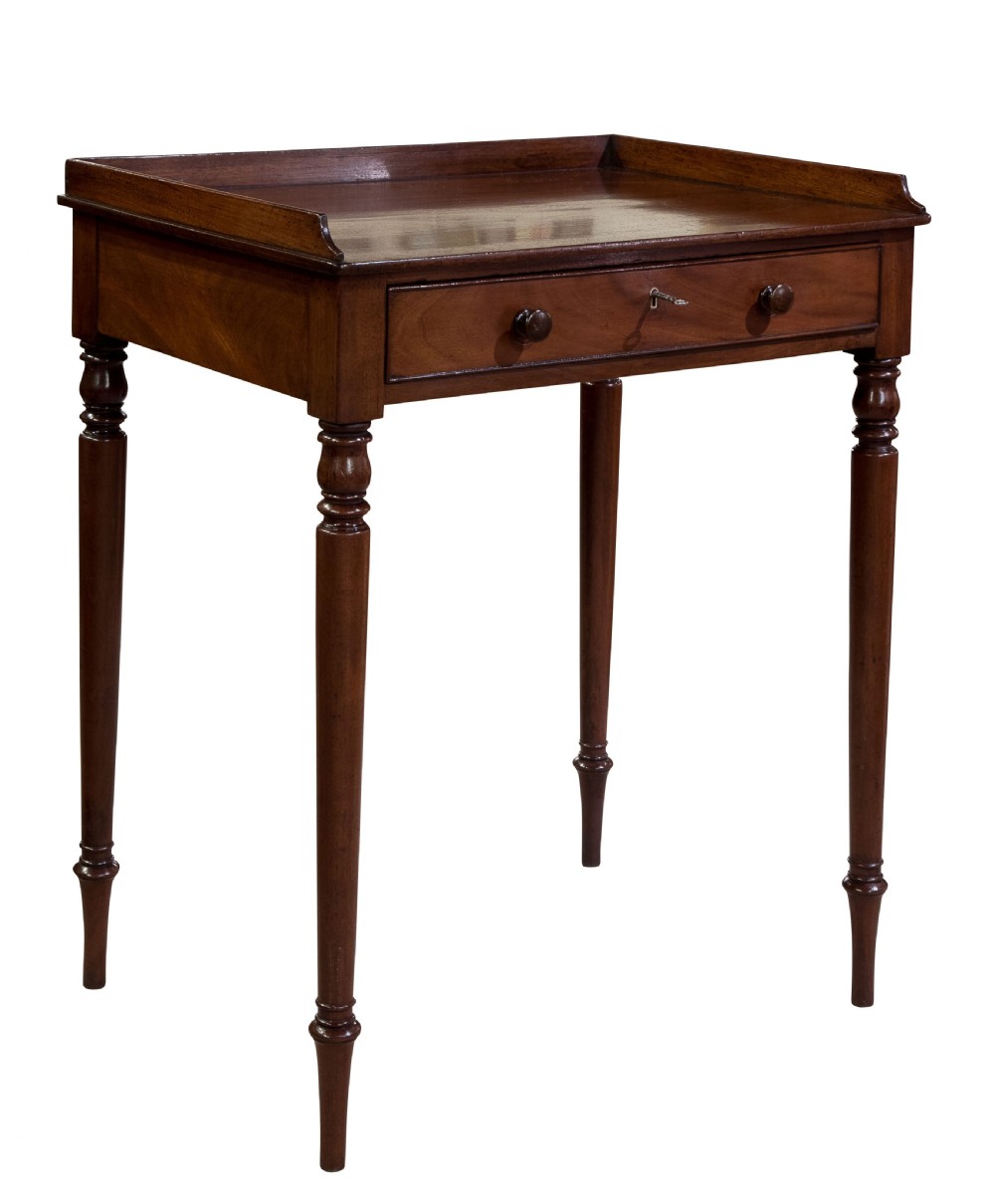 Georgian mahogany side table c1800