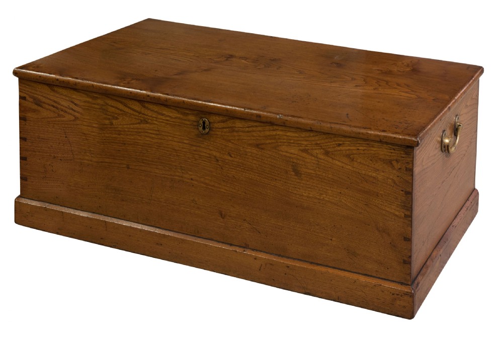 Golden elm trunk c1850