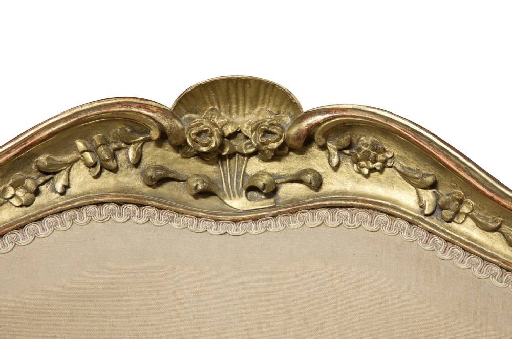 20thC French carved gilt chair View VI