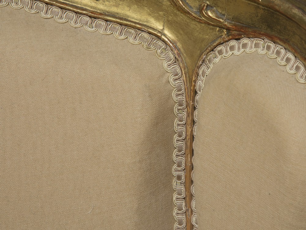 20thC French carved gilt chair View VII