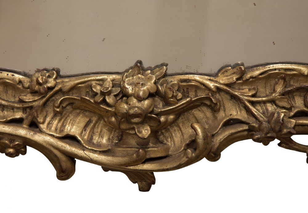 19thC giltwood wall mirror c1880 View IV