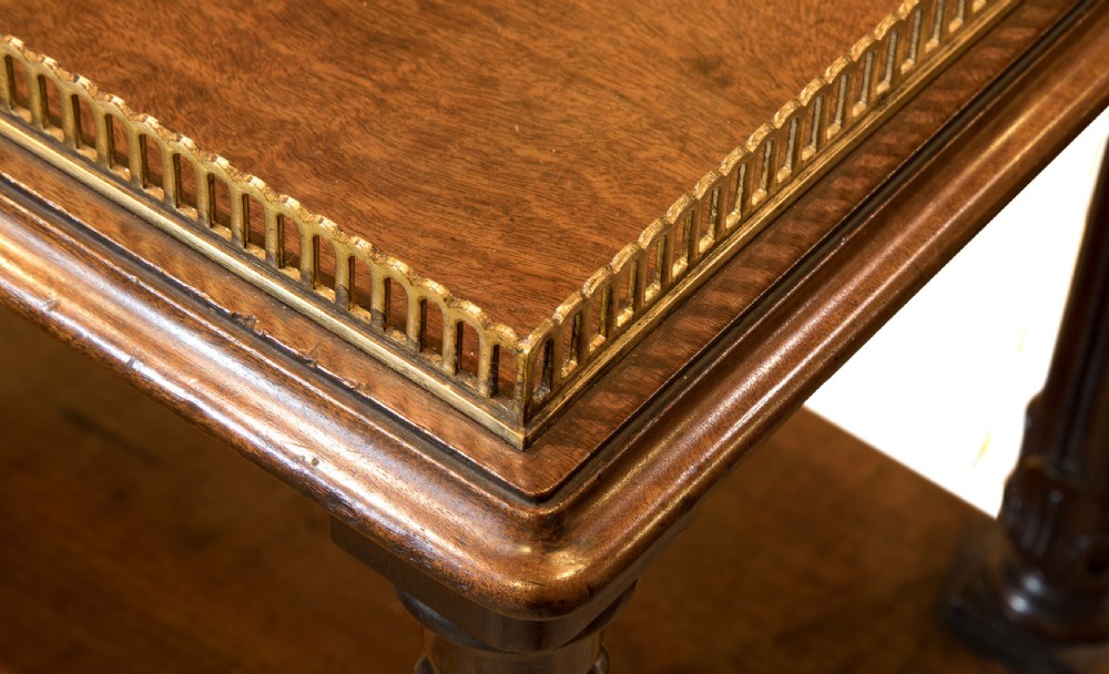 Regency mahogany 3 tier Etagere c1820-30 View VI