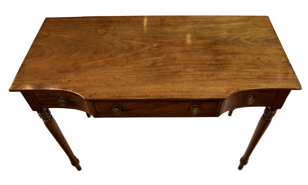 Regency mahogany chamber table of excellent colour c1810 View IV