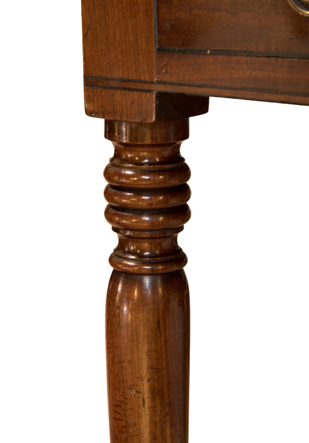 Regency mahogany chamber table of excellent colour c1810 View VI