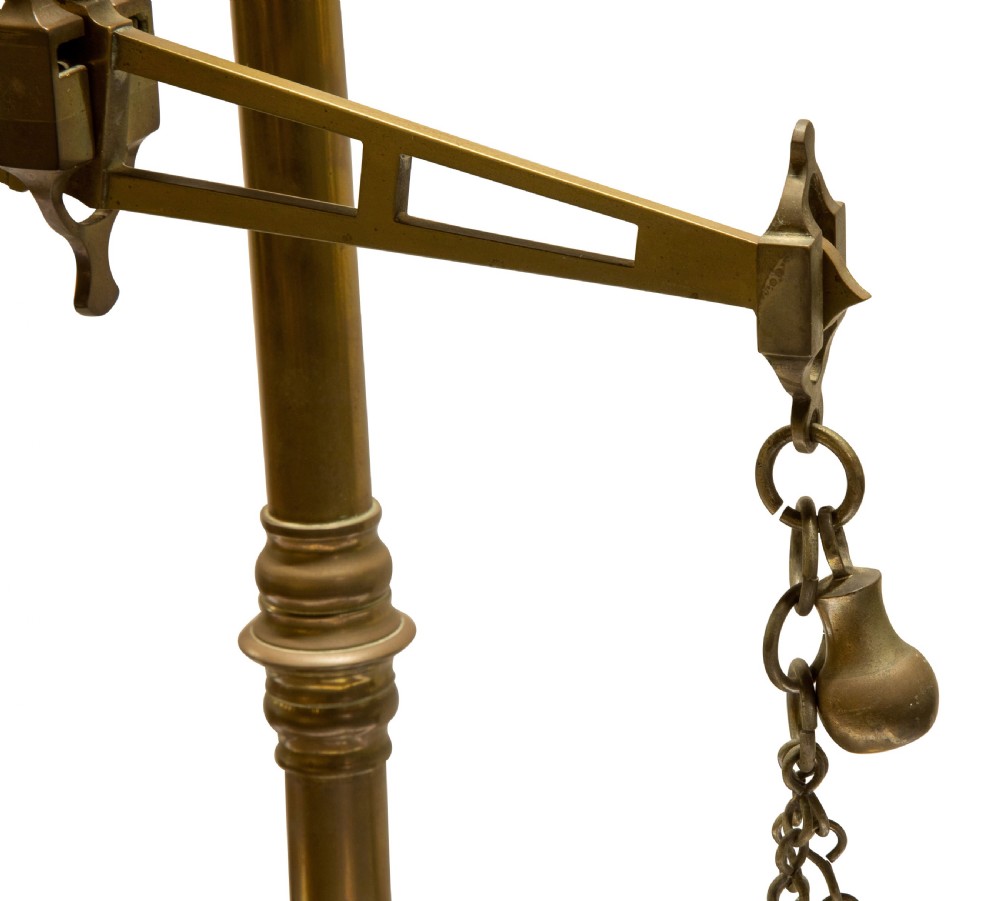 Late 19thC English Southampton scales set View VI