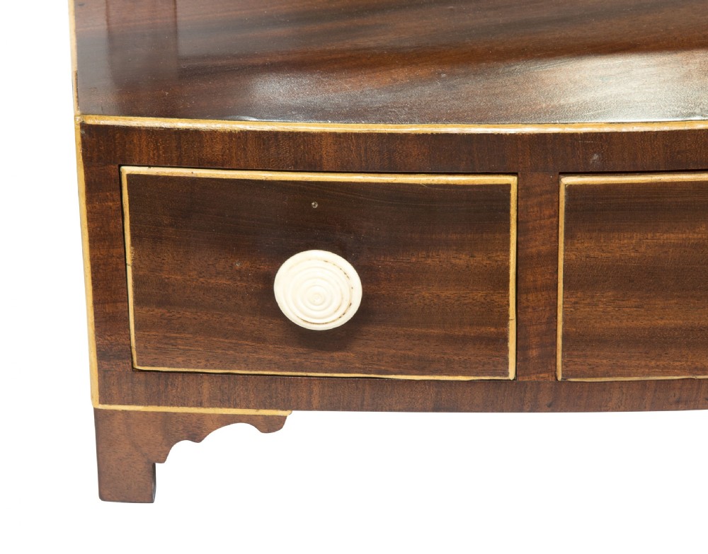 Regency mahogany swing toilet mirror with Kingwood branding View V