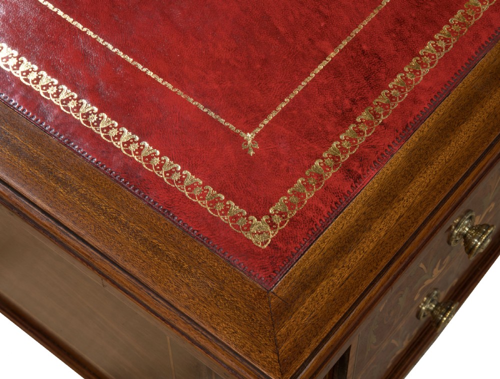 Late 19thC sheraton revival desk View VI