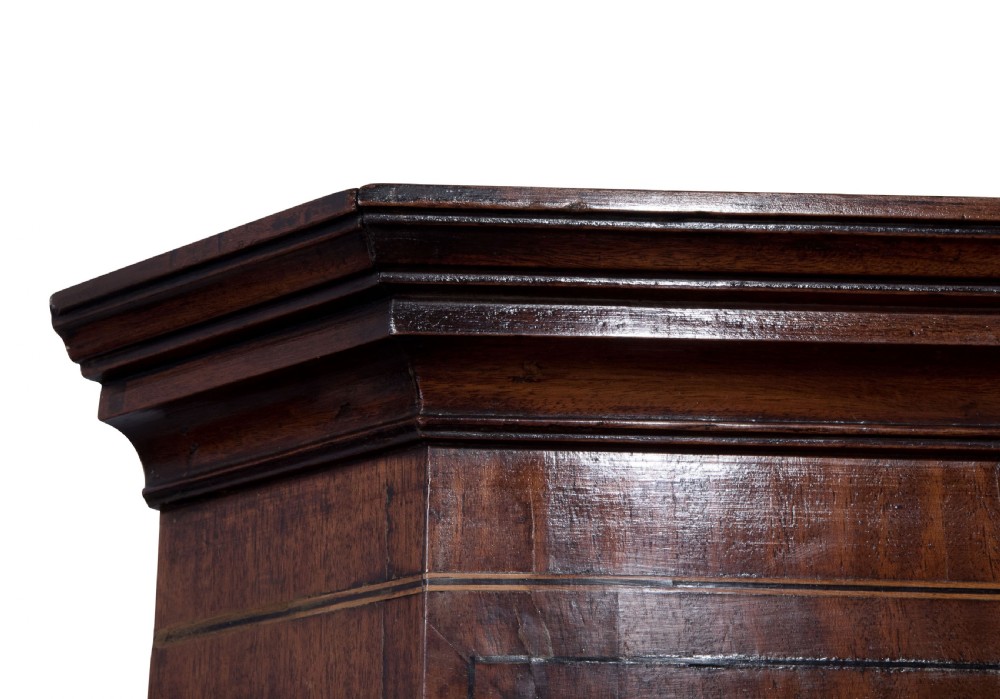 Georgian mahogany display corner cupboard View VI