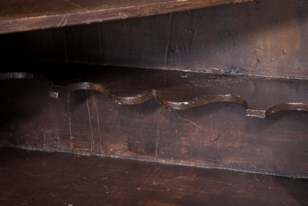 Georgian mahogany display corner cupboard View VII