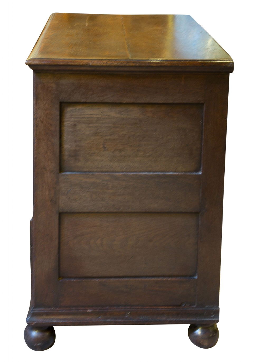 William & Mary Small Oak Chest of Drawers View IV