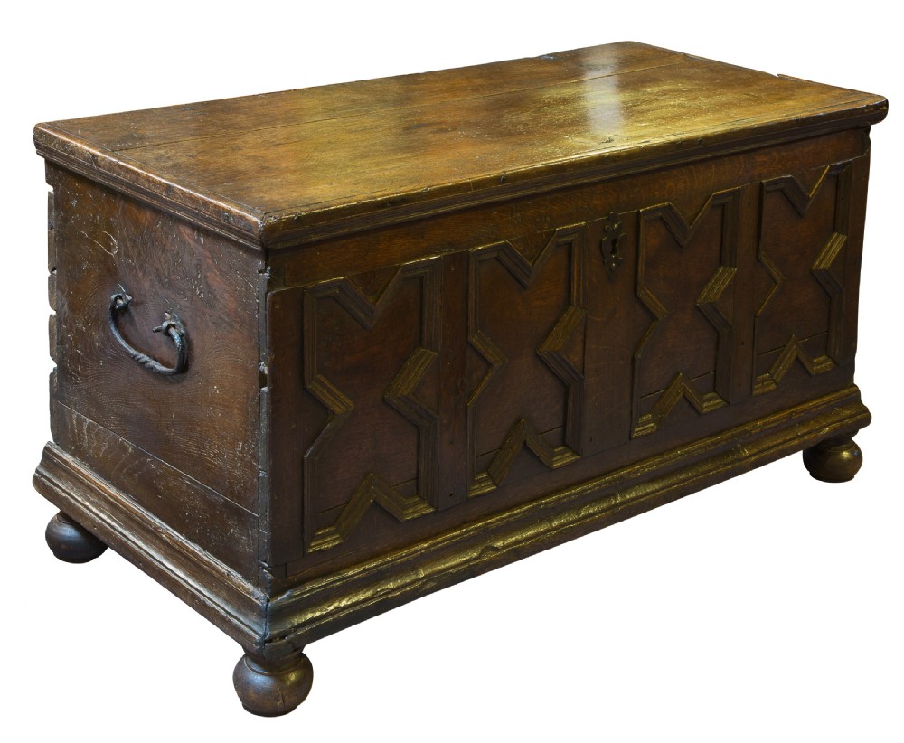 Charles I Oak Coffer